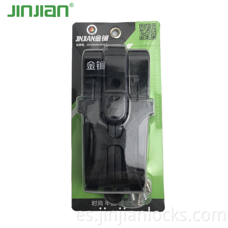 Jinjian Anti lo plegable Estructura plegable portátil Plegable de bicicleta compacta con llave establecida